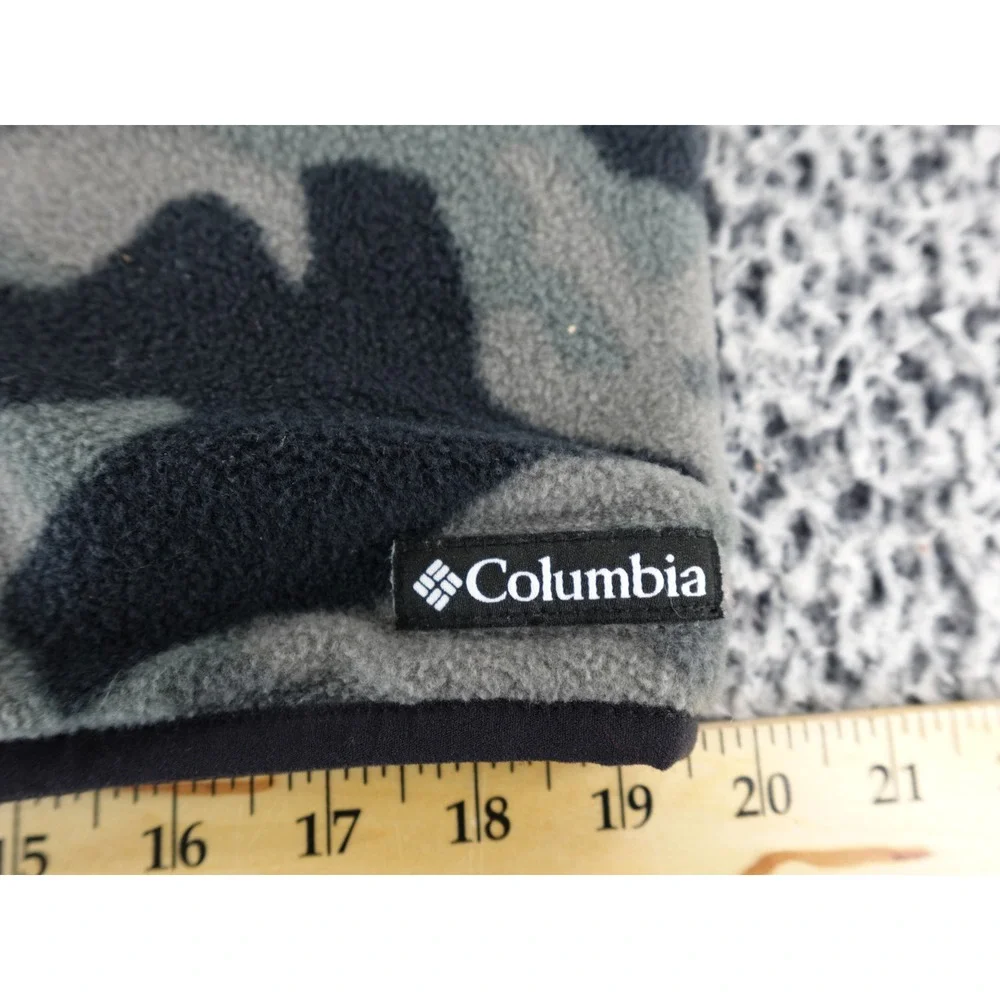 Columbia Camo Fleece Neck Gaiter Warmer Scarf Winter Outdoor Adult One Size‎